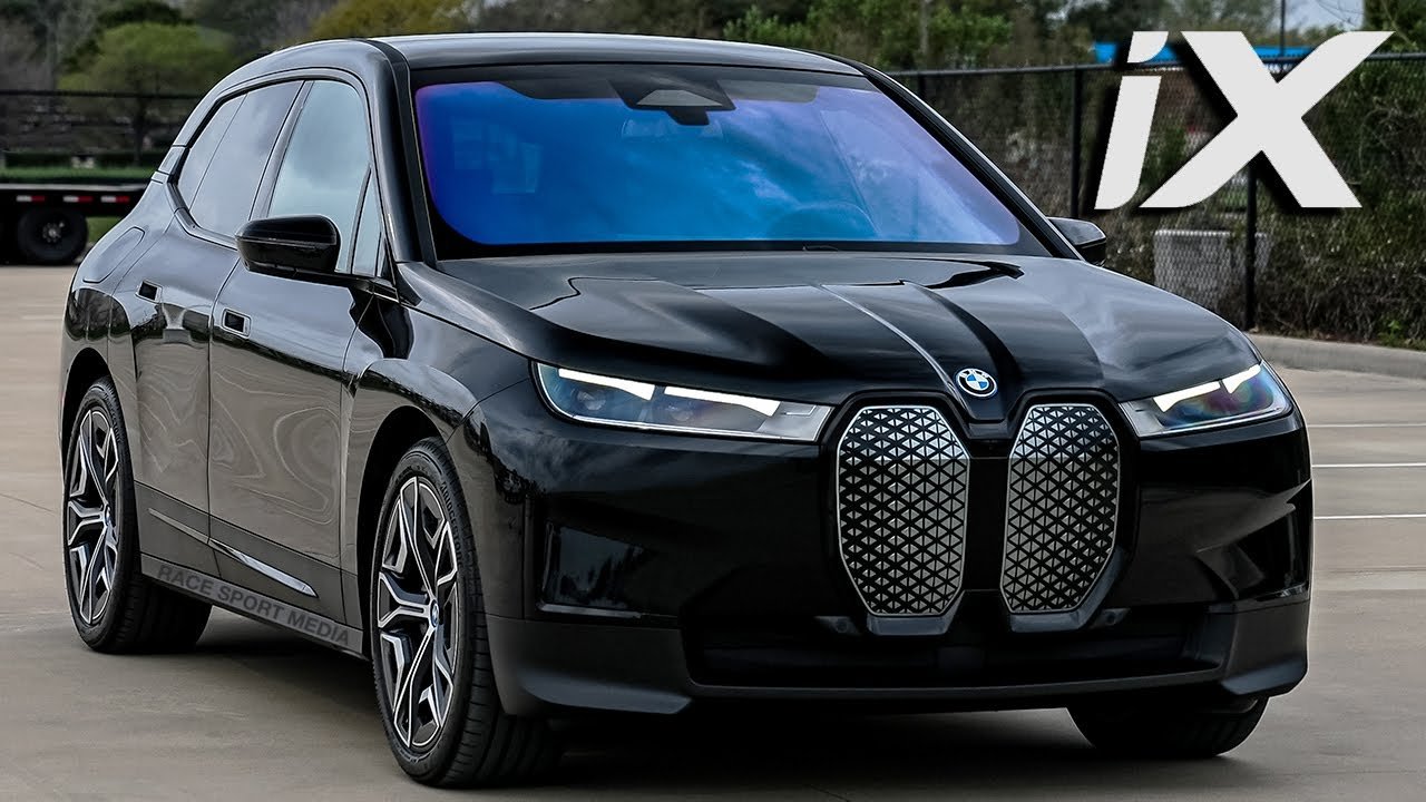 BMW iX 50 noir — SUV électrique premium